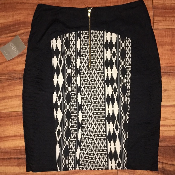 Floreat NWT Anthropologie size 4 skirt black NEW - Picture 6 of 9